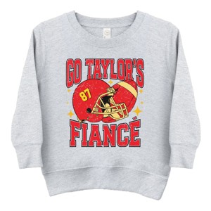 Go Taylor's Fiancé Sparkle - Kids Toddler Sweatshirt and Kids Youth Sweatshirt - 1 of 3