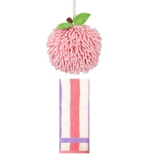 REGALWOVEN Soft Absorbent Bathroom Hand Towel Set 6" x 6"/13" x 29" 2 Packs - 1 of 4