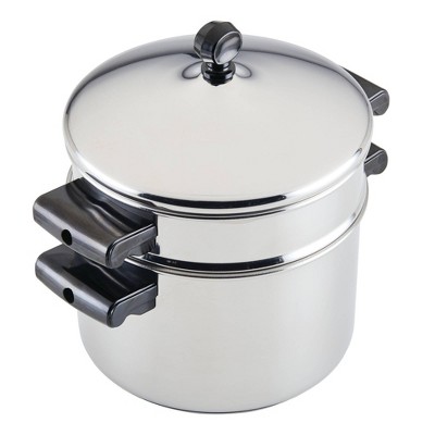 Farberware Classic Series Stainless Steel Stack and Steam Sauce Pot and  Steamer Insert, 3 Quart & Reviews