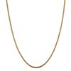 Black Bow Jewelry 2.5mm, 14k Yellow Gold, Solid Franco Chain Necklace - 3 of 4
