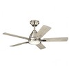Kichler Lighting Arvada 1 - Light Ceiling Fan in  Stainless Steel - 3 of 4