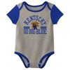 NCAA Kentucky Wildcats Infant Boys' 3pk Bodysuit - 2 of 4