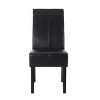 GDFStudio Percival Contemporary Upholstered T-Stitch Dining Chairs (Set of 2) - 4 of 4