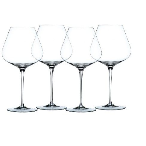 Food Network™ Signature 4-pc. Crystal Balloon Red Wine Glass Set