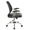 Screen Back Chair Faux Leather - Office Star - image 2 of 4