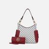 MKF Collection Penelope Circular Print Women’s Shoulder Bag with matching wallet by Mia K - 2 of 4