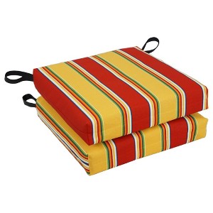 Blazing Needles, 16-inch Outdoor Cushion - 1 of 3