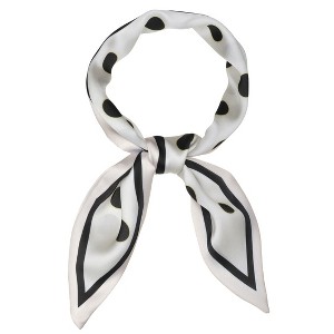Allegra K Women's Skinny Ribbon Neck Scarf 34x4 inches(LxW) - 1 of 4
