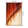 Amanti Art Art stairways by Marco Zeeman Canvas Wall Art Print Framed 16 x 23-in. - 4 of 4