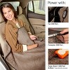 Heated Blanket 2-Pack - USB-Powered Throw Blankets for Travel, Home, Office, or Camping – Winter Car Accessories by Stalwart (Natural) - 4 of 4