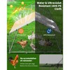 Heavy Duty Metal Chicken Coop with Split Door – Easy Feeding, Escape-Proof Outdoor Poultry Cage with Run, Steel Frame with Waterproof & UV-Resistant - 4 of 4