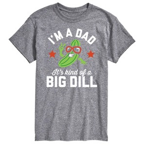Men's - Instant Message - Dad Kind Of Big Dill Short Sleeve Graphic T-Shirt - 1 of 4