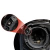 Unique Bargains Round Headlight Mounting Bracket for Jeep Wrangler TJ 1997-2006 Black 7" 1 Pair - 4 of 4