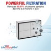 LifeSupplyUSA Air Purifier Filters Compatible with Hunter 30938 QuietFlo 30115 30145 30170 30175 30185 - 3 of 4