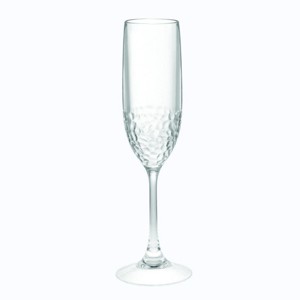 ChicFurnit Drinkware Tritan Plastic Champagne Flutes Unbreakable Design for Celebrations, Clear, 1.88"*1.88"*8.88" - 1 of 4