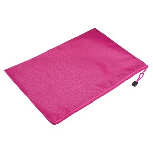 Unique Bargains Waterproof Cloth Zipper Home Office Travel File Bags 10 Pcs - 1 of 4