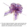 Unique Bargains Wedding Baskets Presents Christmas Large Pull Bow Gift Wrapping Bows Ribbons 20 Pcs - 4 of 4