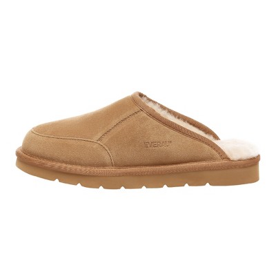 Men Sheepskin Suede Slippers - Lark