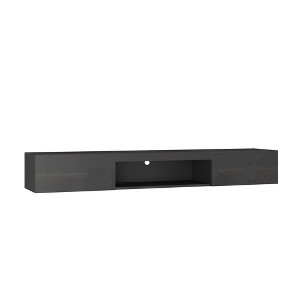 NicBex Floating TV Stand Wall Mounted with LED Lights for TVs up to 65 Inches,Entertainment Center with Storage Space - 1 of 4