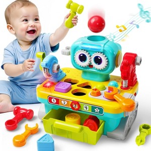 iPlay, iLearn Toddler Musical Workbench Toys for One Year Old Boys - 1 of 3