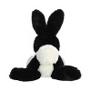 Aurora Medium Dutch Rabbit Flopsie Adorable Stuffed Animal Black 12" - 4 of 4