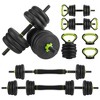 1Pc Polyethylene +Sand Filling 4-In-1 Dumbbell Set,44 Pounds Can Be Combined With Kettlebell - 2 of 4