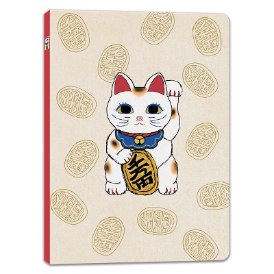 Journal Lucky Cat (Maneki Neko), Lined Paperback - by  Tuttle Studio