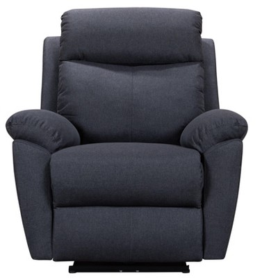 FC Design Modern Power Recliner Chair With USB Charging Port And Pillow Top Arms