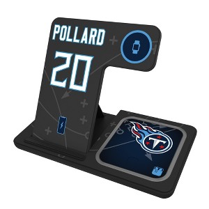 NFL Tennessee Titans Players Game Tactic 15-Watt 3 in 1 Charging Station - 1 of 4