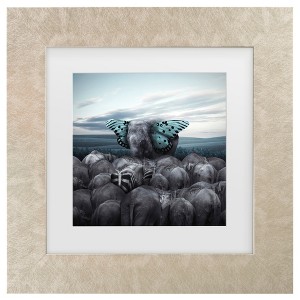 Trademark Fine Art - Hardibudi  Hail To The King Matted Framed Art - 1 of 4