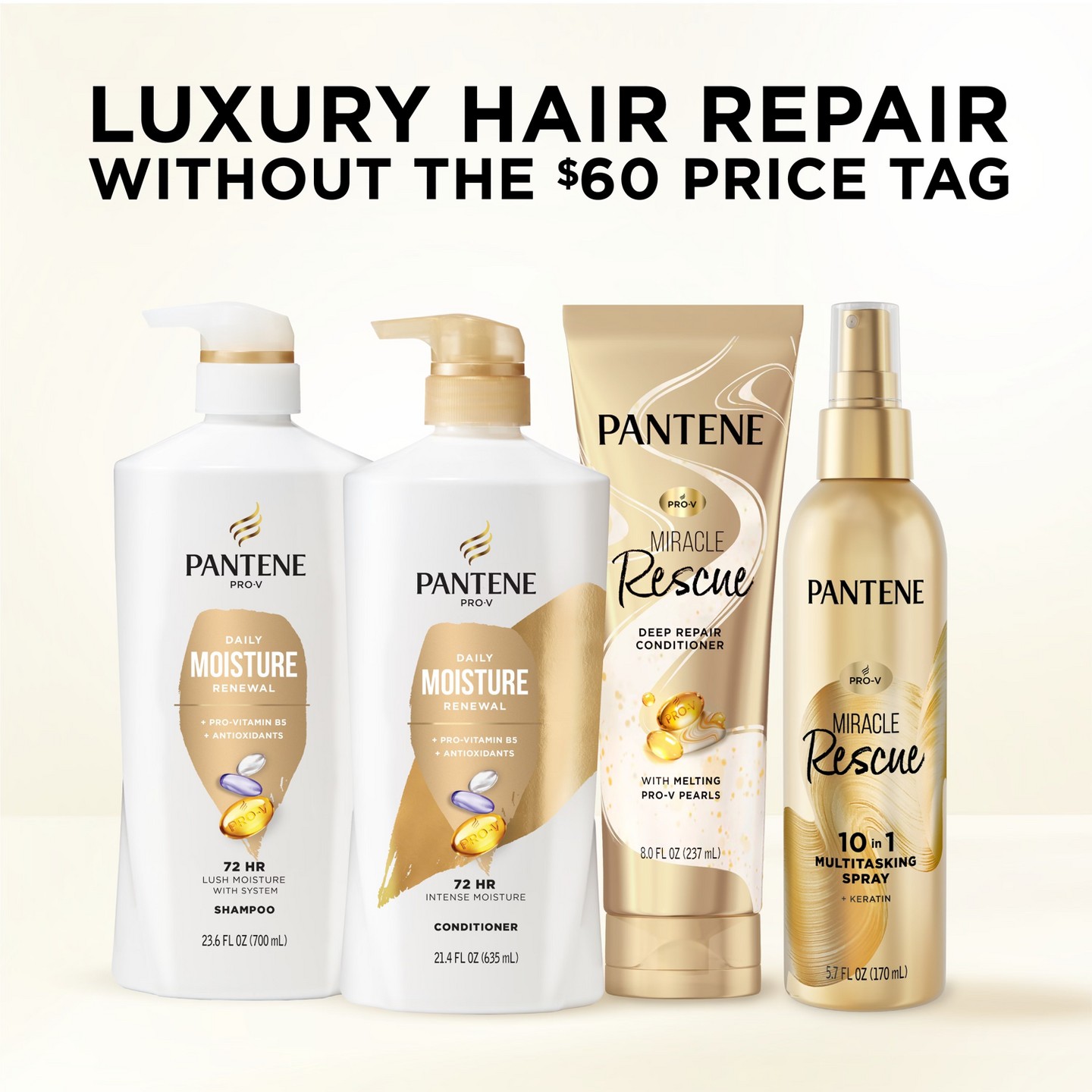 Шампунь Pantene Pro-V Daily Moisture Renewal, 23.6 fl oz — фото 7