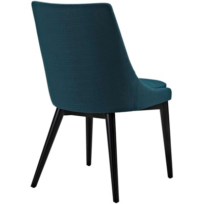 Azure Upholstered Metal Side Chair Set of 2