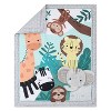 The Peanutshell Safari Adventures Crib Bedding Set, 3pc to 12 Pc, Safari Animals - 2 of 4