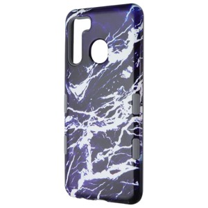 MyBat Premium Anti-Drop Case for Samsung Galaxy A21 - Midnight Marble - 1 of 1