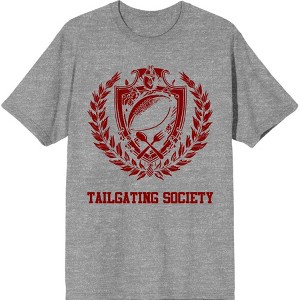American Football Tailgating Society Adult Crew Neck Short Sleeve Tee - 1 of 2