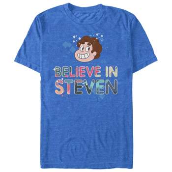 Men's Steven Universe Believe in Steven Sparkle T-Shirt