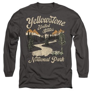 Men’s National Park Foundation  Yellowstone National Park Vintage Long Sleeve T-Shirt - 1 of 4