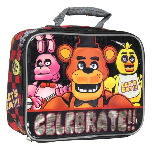 Five Nights at Freddy's Game School Backpack Insulated Lunch Bag Pencil  Case Lot