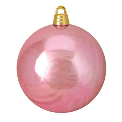 Northlight 12" Shatterproof Shiny Christmas Ball Ornament - Pink