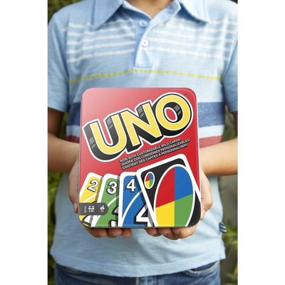 Buy UNO Deluxe Card Game in a Tin Case Online Ghana | Ubuy