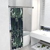 Curved Shower Curtain Rod 43" to 72" Adjustable, Aluminum Rustproof Expandable Round Shower Curtain Rod - 3 of 4