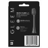 GLEEM Toothbrush Refill Head, 2 count, Black - 3 of 4
