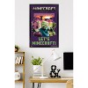 Trends International A Minecraft Movie - Zombie, Creeper, Skeleton Framed Wall Poster Prints - 2 of 4