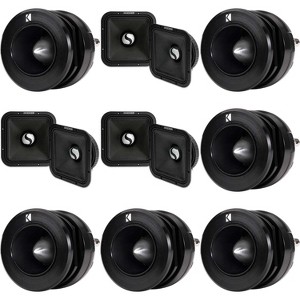 Kicker ST-Series PA ST4TW 1.5" Bullet Tweeter & ST9MR8 9" Mid Range Bundle ( 6 tweeters ) - 1 of 4