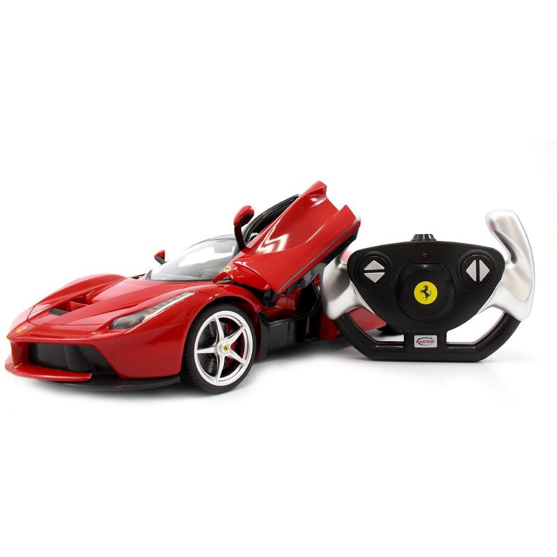 Link Ready! Set! Go! 1:14 RC LaFerrari Model RTR With Open Wing Doors - Red, 1 of 9