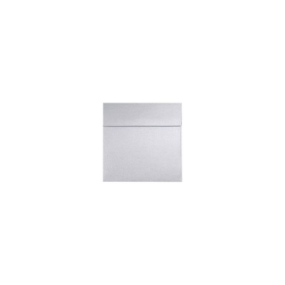 LUX 6 1/4 x 6 1/4 Square Silver Metallic 8530-06-50