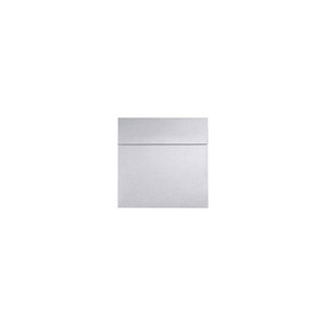 LUX 6 1/4 x 6 1/4 Square Envelopes 250/Box Silver Metallic (8530-06-250) - 1 of 1