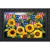 Briarwood Lane Summer Doormat 30x18 Indoor Outdoor American Sunflowers For Summer Doormat - 2 of 4