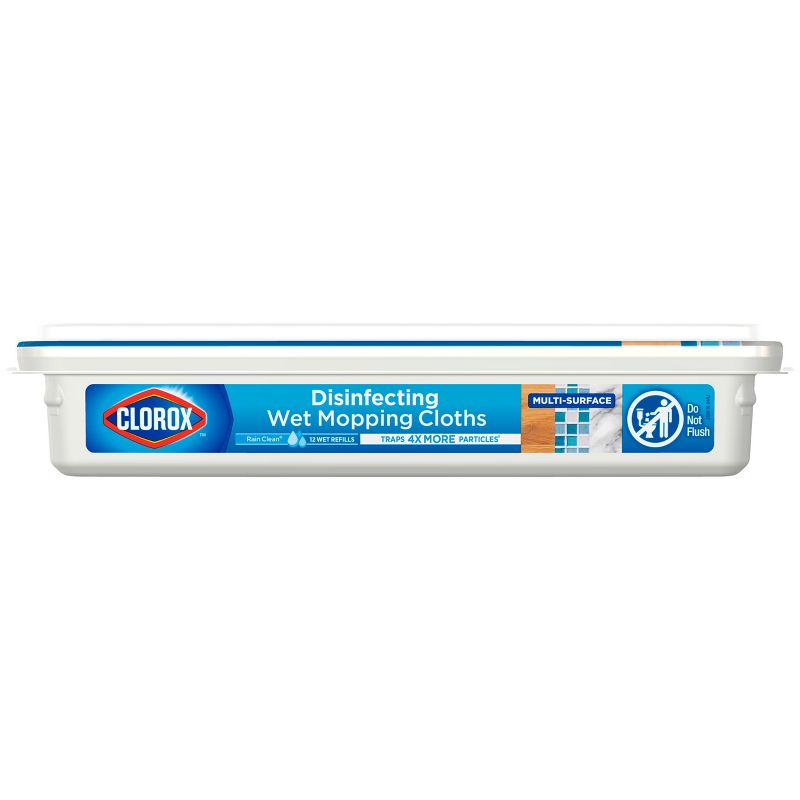 Clorox Rain Clean Disinfecting Mopping Cloth - 12ct, 3 of 18