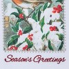 Park Designs Seasons Greetings Bird Dishtowel Set of 2 - 3 of 4